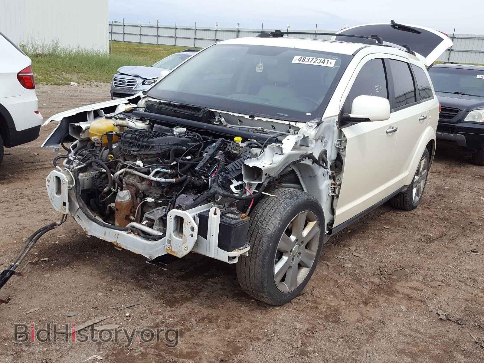 2012 DODGE JOURNEY - VIN: 3C4PDDFGXCT334655 - Фото 2