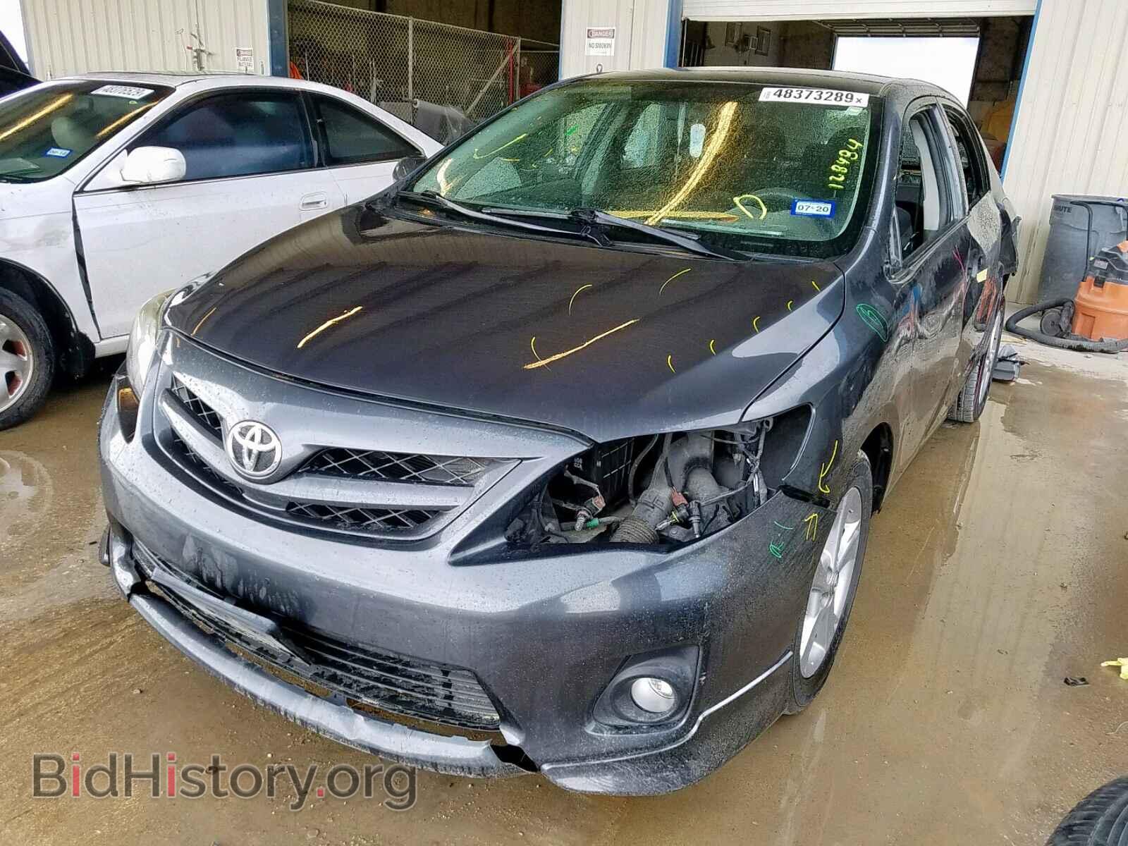 2011 TOYOTA COROLLA BA - VIN: 2T1BU4EE9BC630715 - Фото 2
