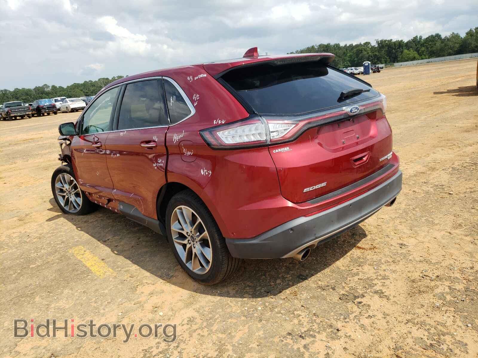 2015 FORD EDGE - VIN: 2FMPK3K90FBB09342 - Photo 3
