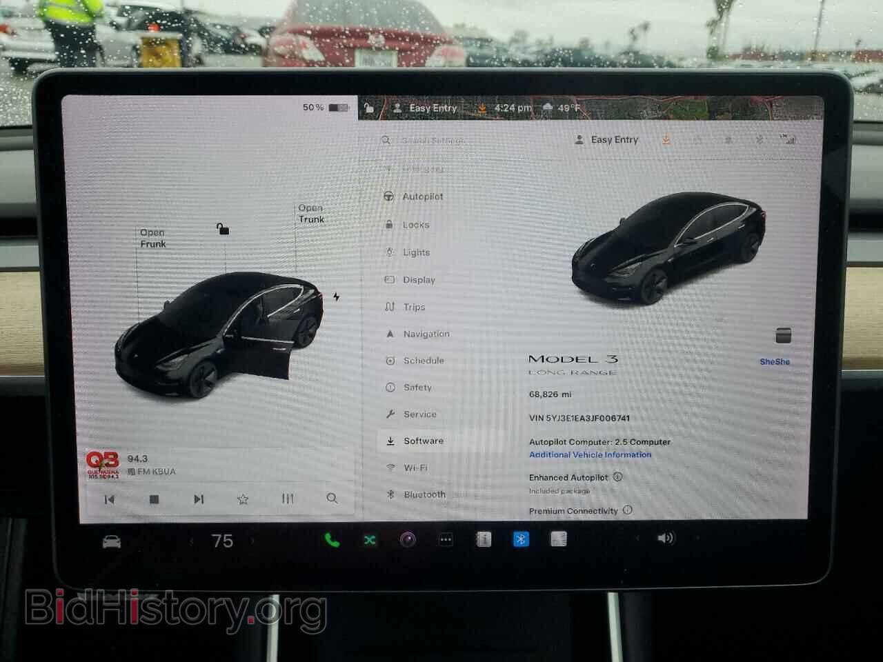 2018 TESLA MODEL 3 - VIN: 5YJ3E1EA3JF006741 - Photo 9
