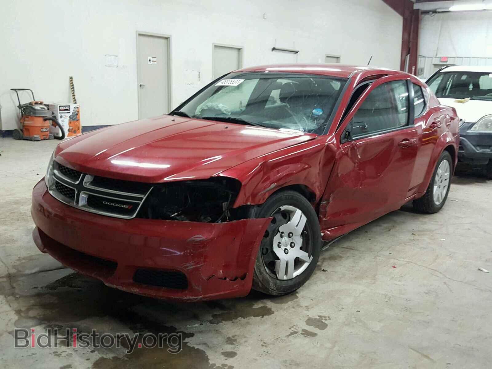 2013 DODGE AVENGER - VIN: 1C3CDZAB4DN700543 - Фото 2
