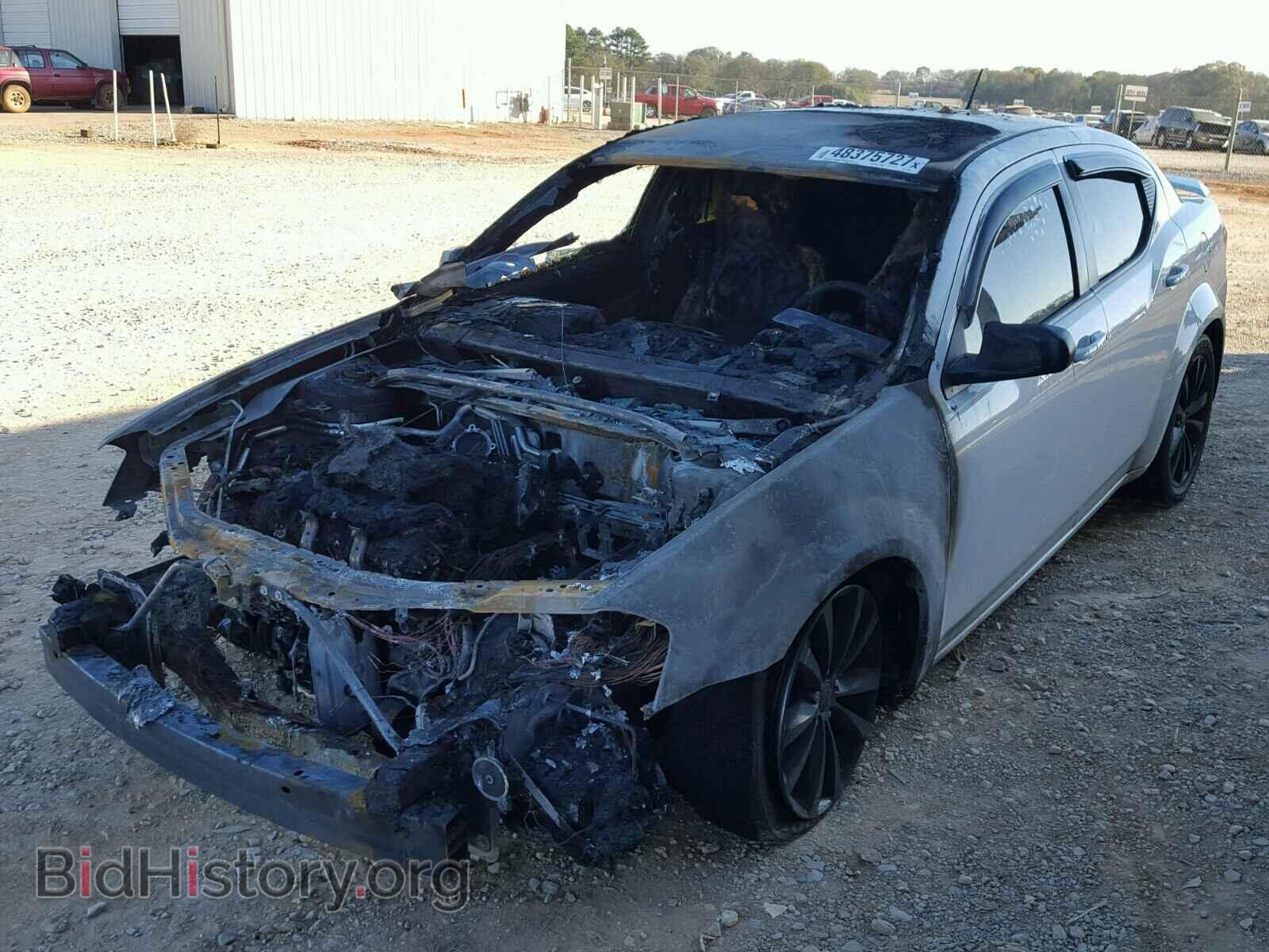 2014 DODGE AVENGER - VIN: 1C3CDZAG1EN165684 - Фото 2