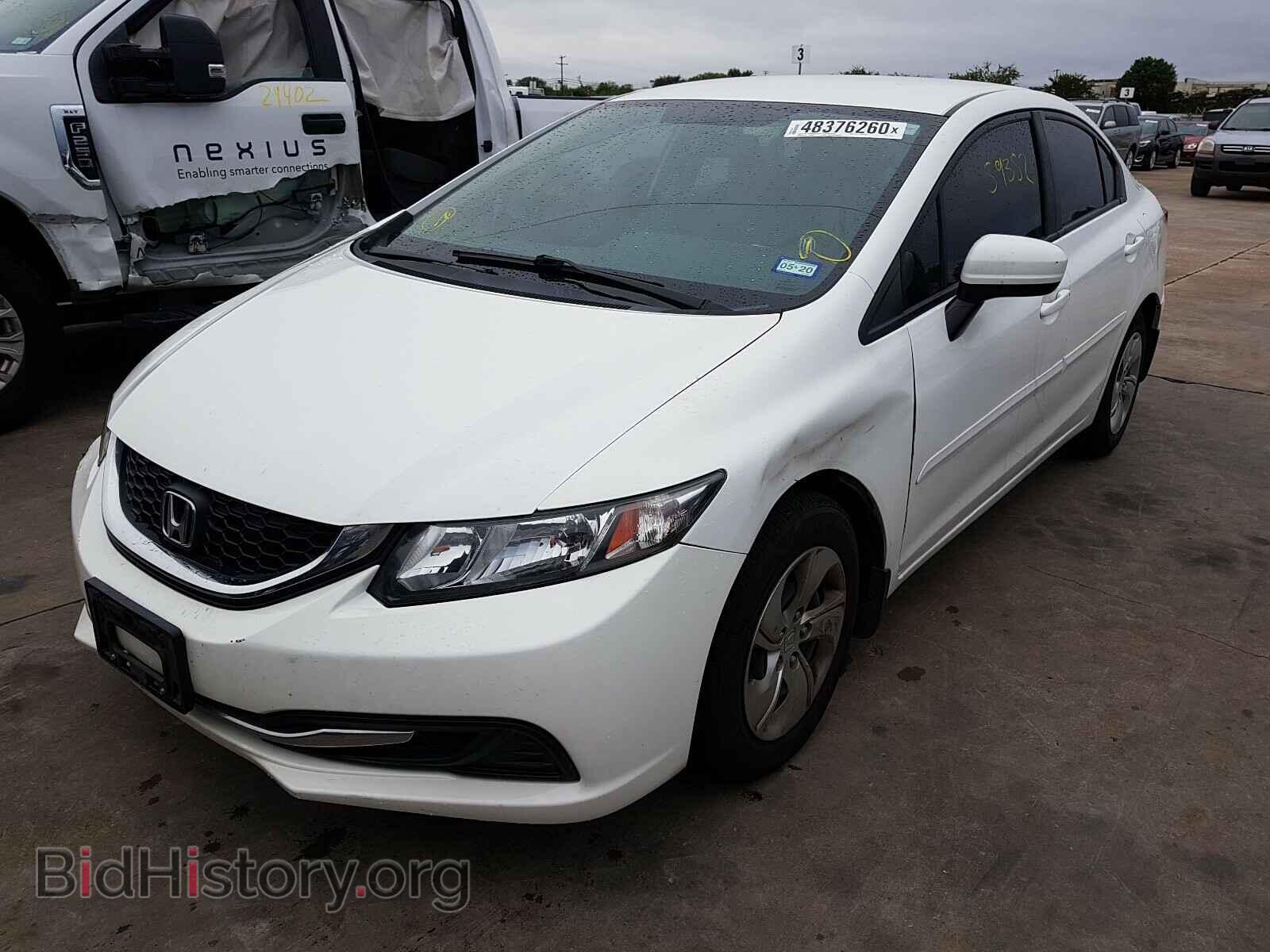 2014 HONDA CIVIC - VIN: 19XFB2F58EE030574 - Фото 2
