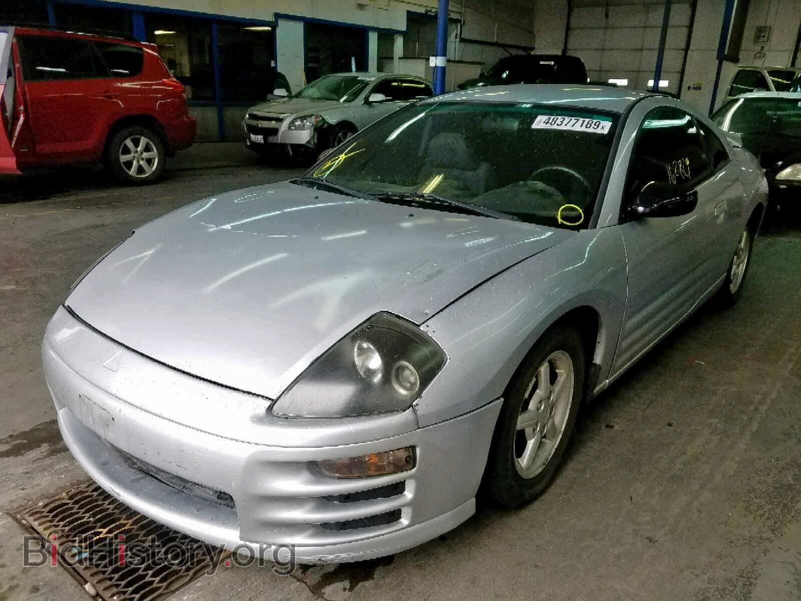 2001 MITSUBISHI ECLIPSE - VIN: 4A3AC34G81E219701 - Фото 2