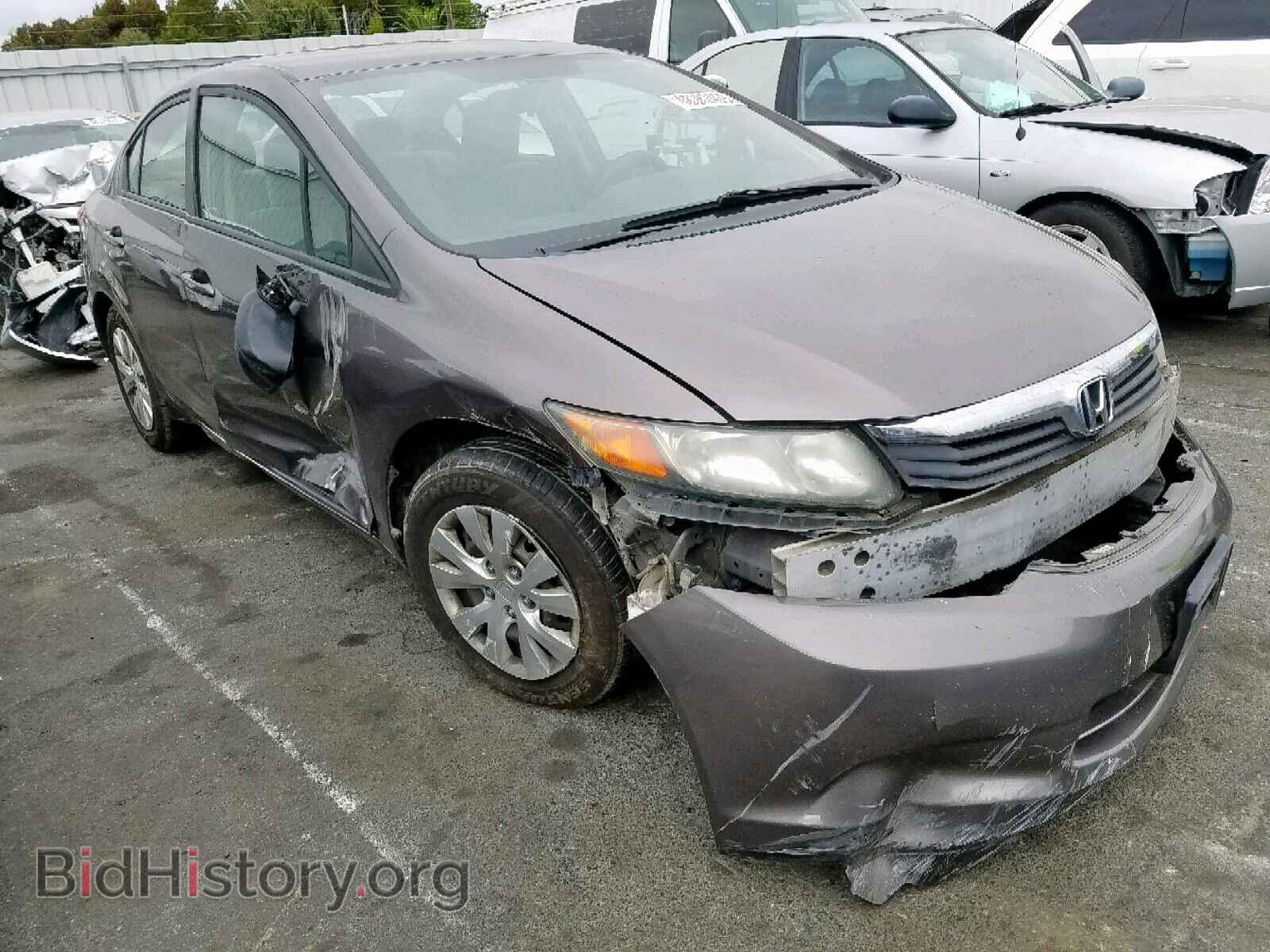 Фотография 19XFB2F53CE310836 - HONDA CIVIC LX 2012