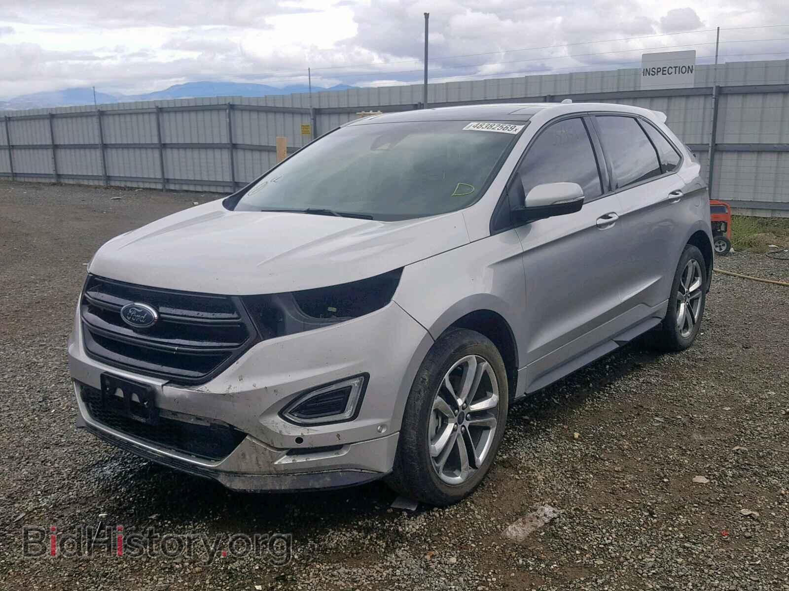 2015 FORD EDGE - VIN: 2FMTK4AP8FBC27191 - Фото 2