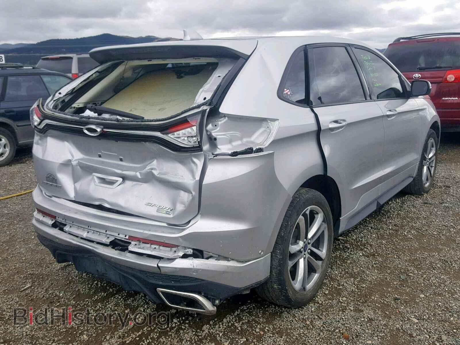 2015 FORD EDGE - VIN: 2FMTK4AP8FBC27191 - Фото 4