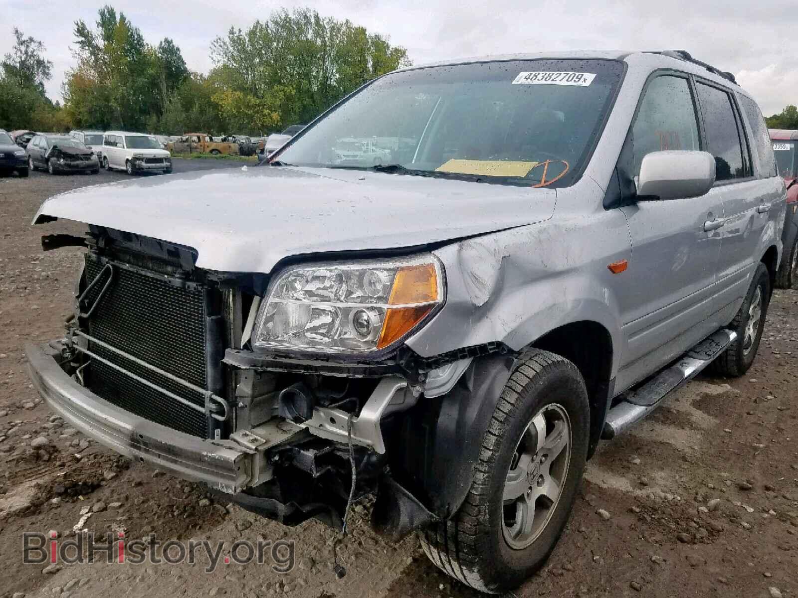 2008 HONDA PILOT EX - VIN: 5FNYF18408B030806 - Фото 2