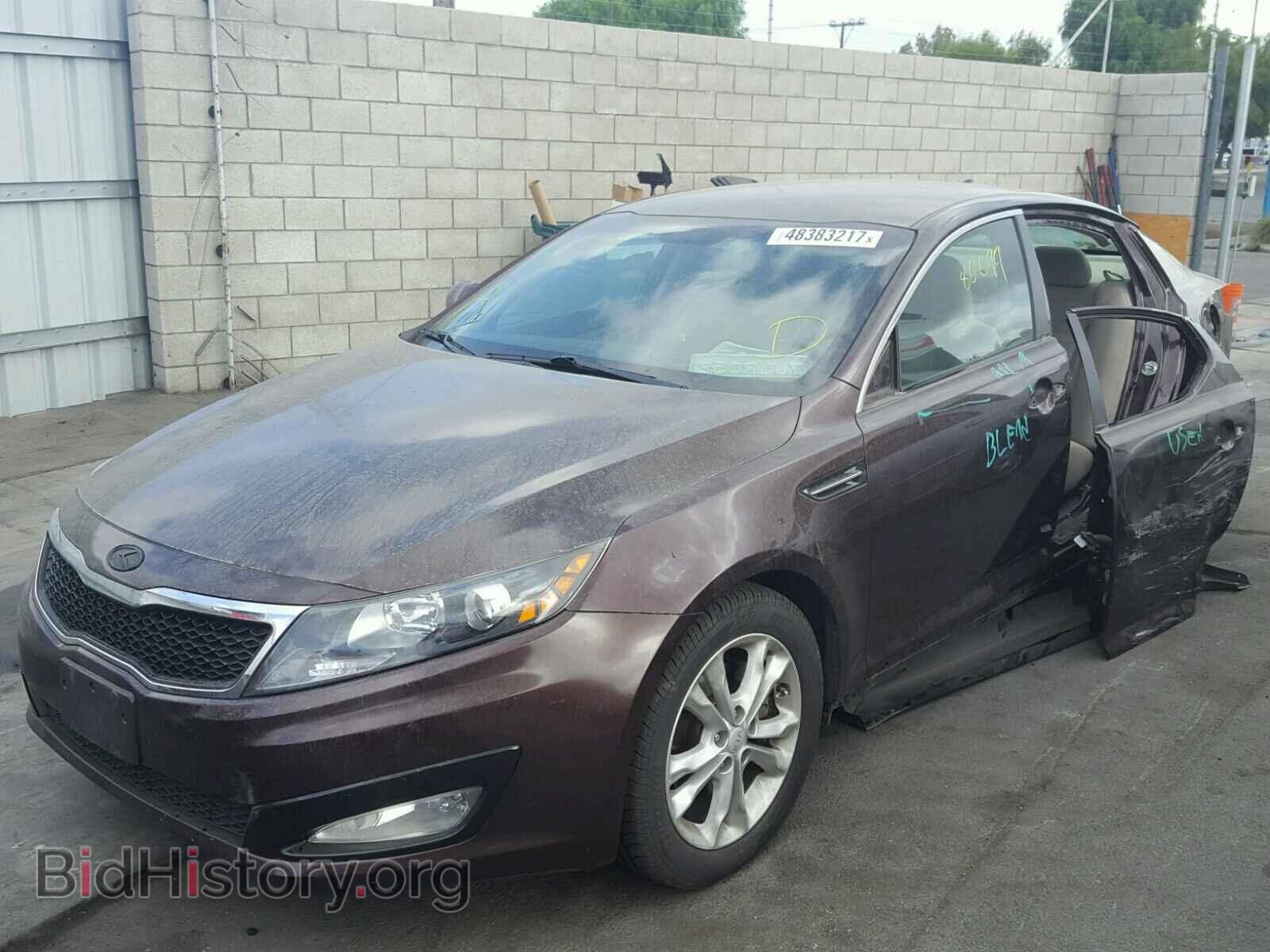 2013 KIA OPTIMA - VIN: 5XXGM4A70DG202024 - Фото 2