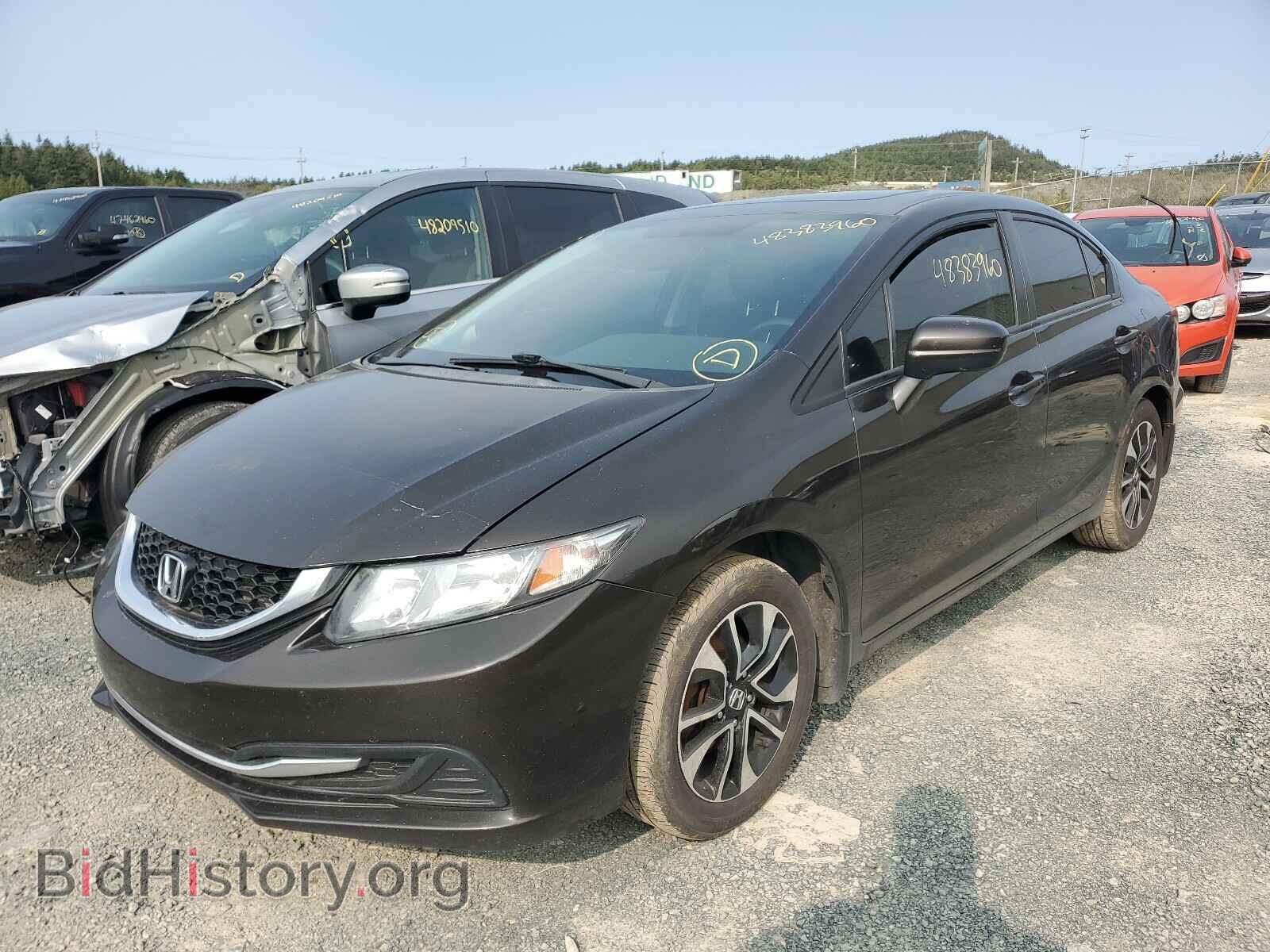 2014 HONDA CIVIC - VIN: 2HGFB2F50EH017422 - Фото 2