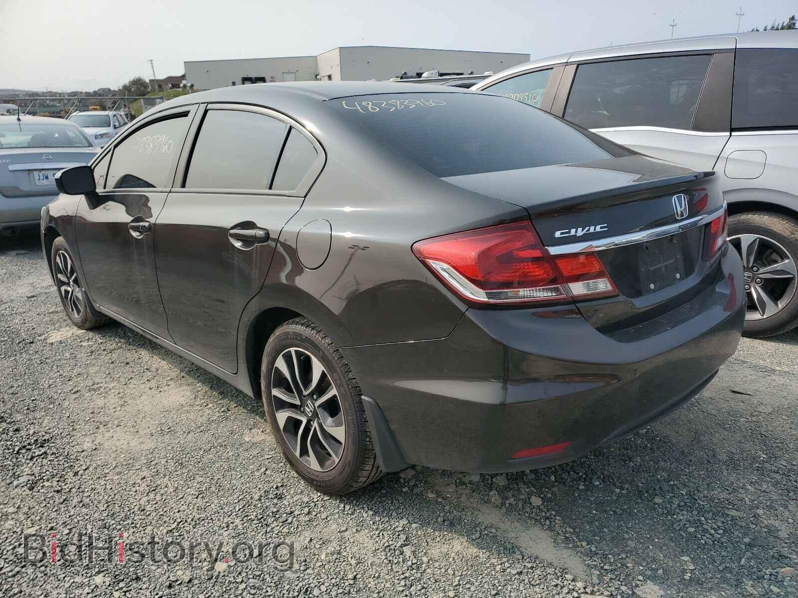 2014 HONDA CIVIC - VIN: 2HGFB2F50EH017422 - Фото 3