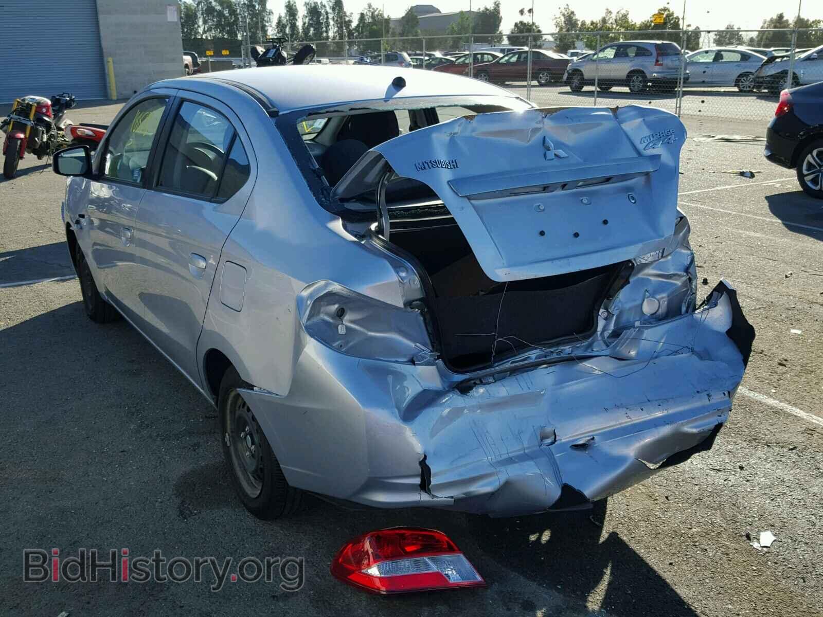 2017 MITSUBISHI MIRAGE - VIN: ML32F3FJ2HHF17456 - Фото 3