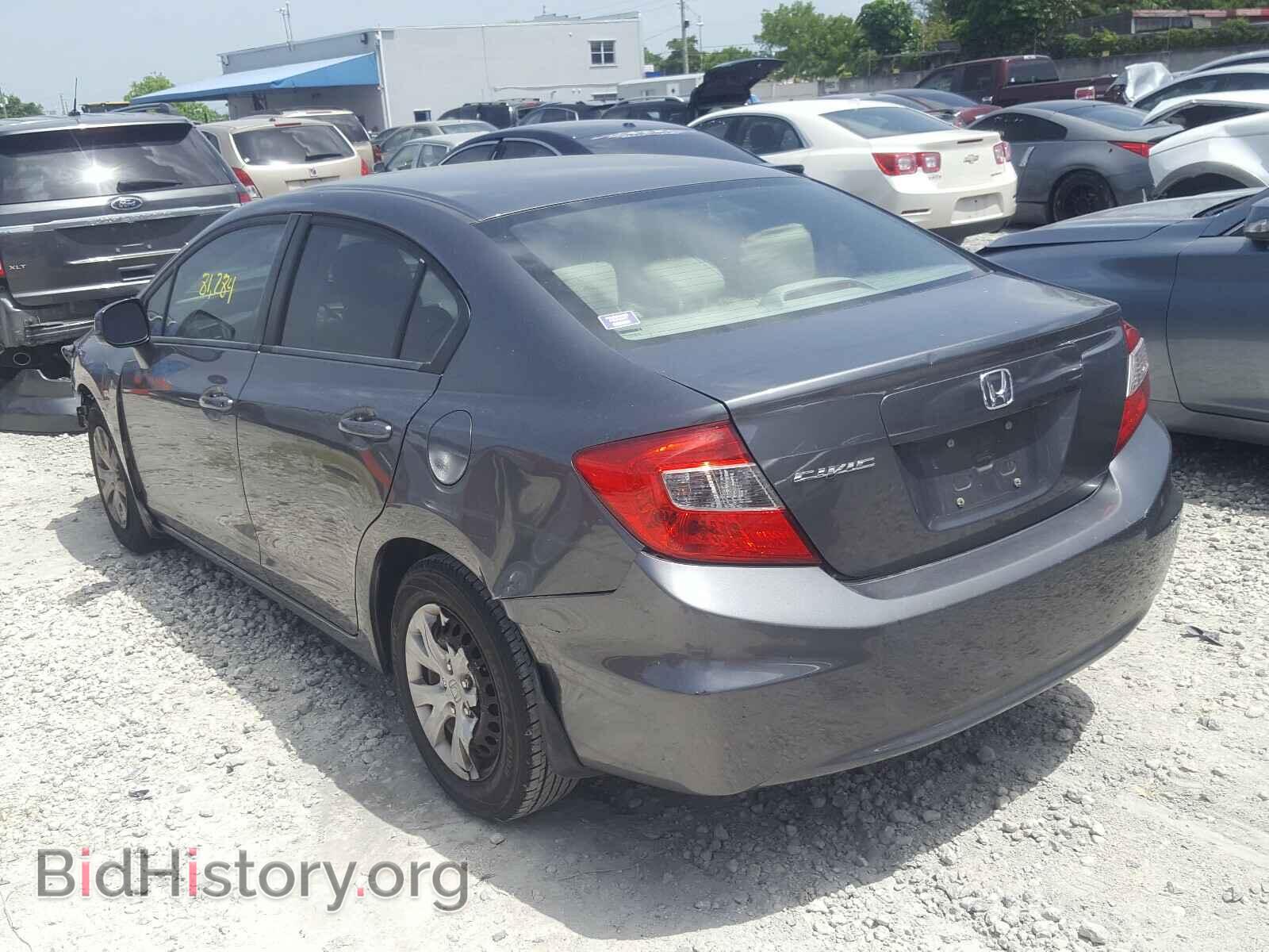 2012 HONDA CIVIC - VIN: 19XFB2F52CE055595 - Фото 3