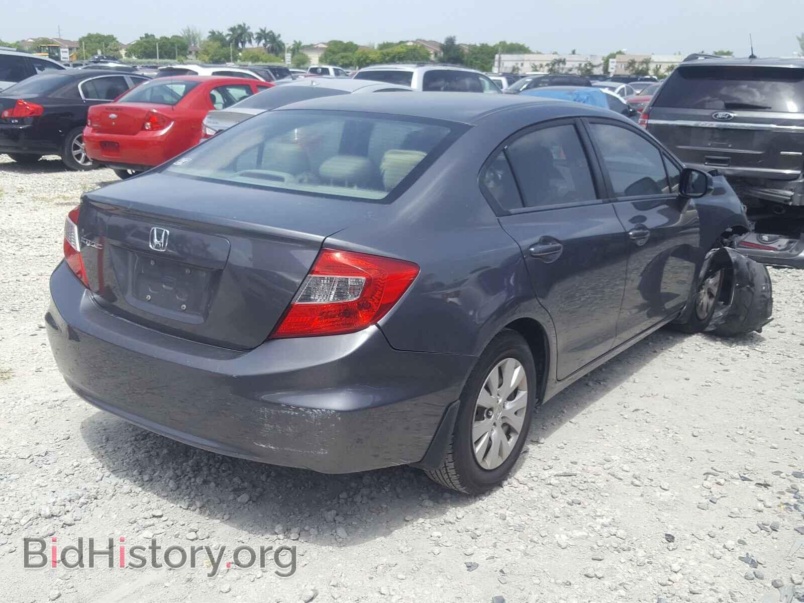 2012 HONDA CIVIC - VIN: 19XFB2F52CE055595 - Фото 4