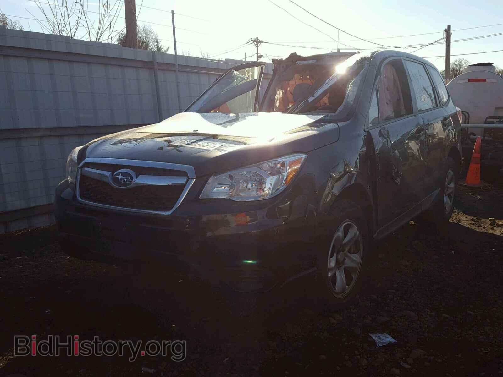 2016 SUBARU FORESTER - VIN: JF2SJAAC1GH443257 - Фото 2