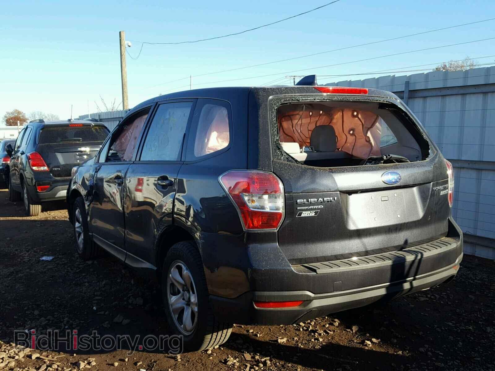 2016 SUBARU FORESTER - VIN: JF2SJAAC1GH443257 - Фото 3