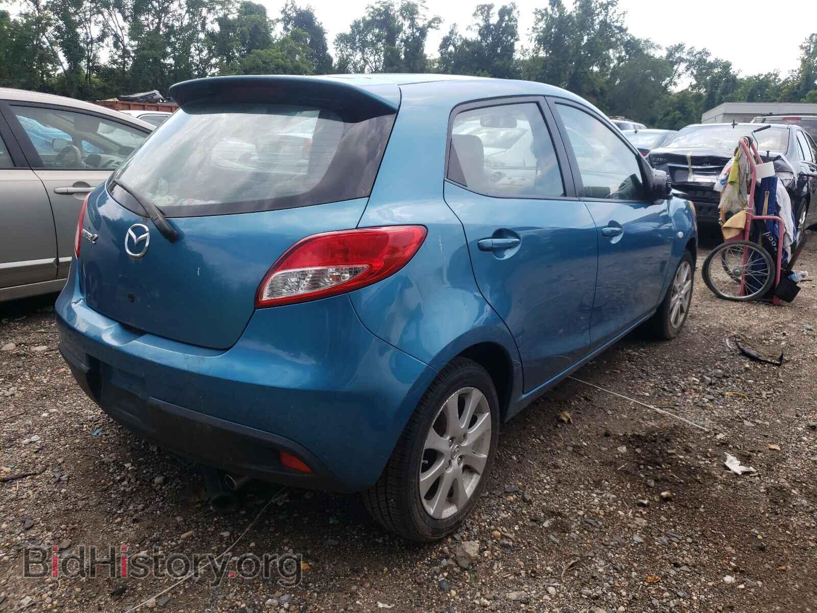 2011 MAZDA 2 - VIN: JM1DE1HZ3B0110295 - Фото 4