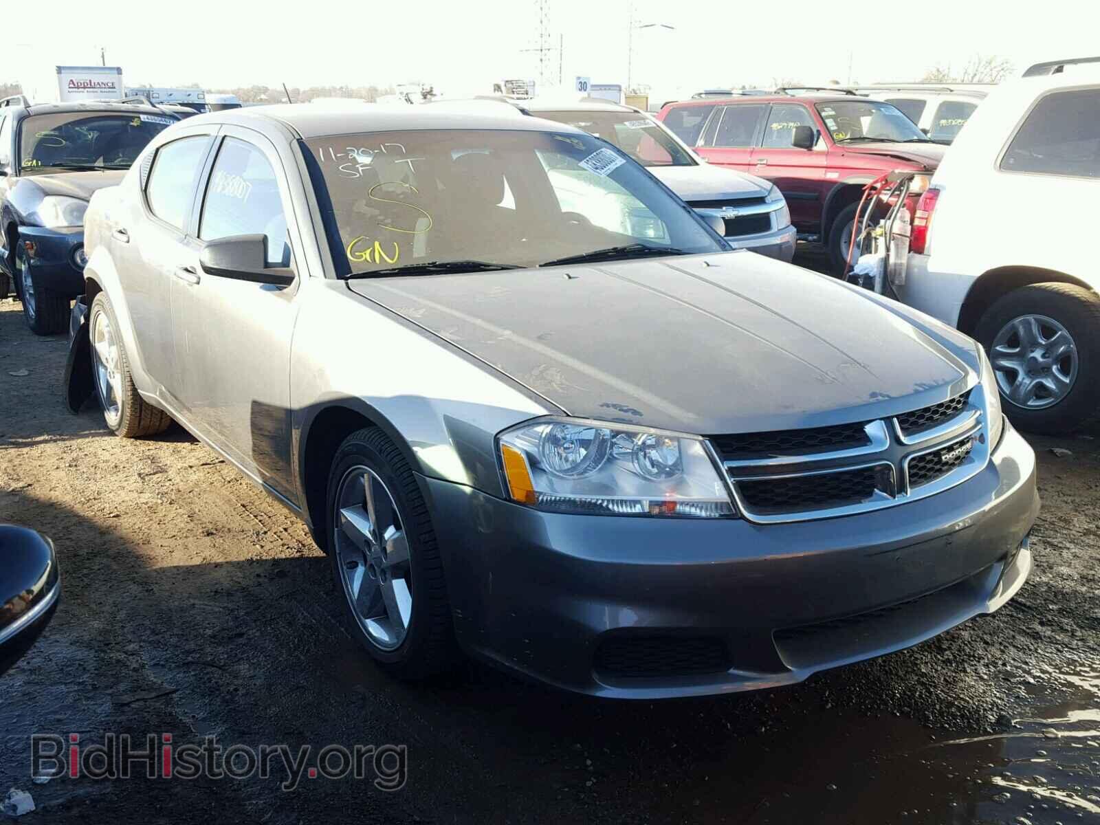 Фотография 1C3CDZAB9DN547903 - DODGE AVENGER 2013