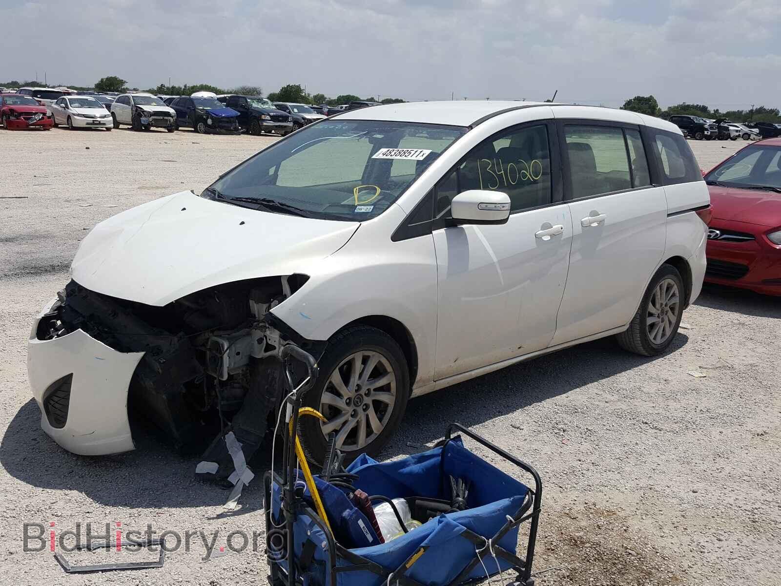 2014 MAZDA 5 - VIN: JM1CW2BL7E0168014 - Фото 2