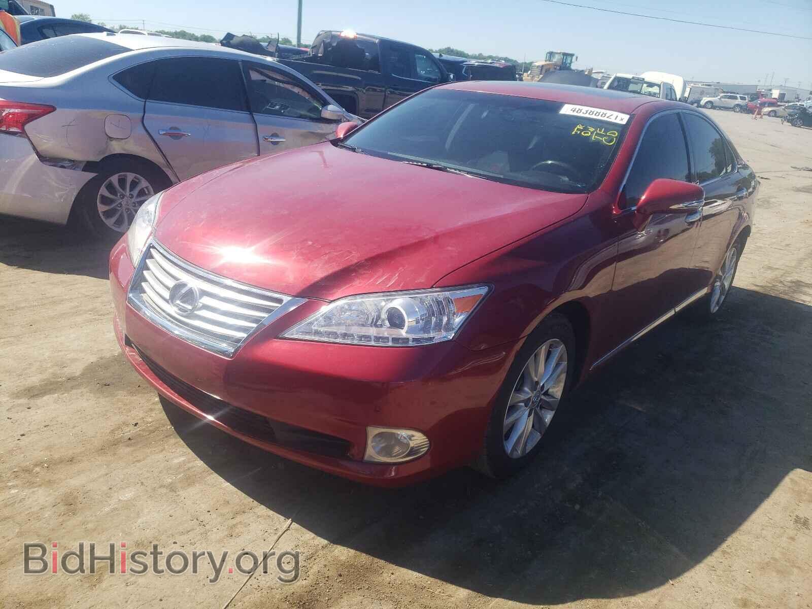 2012 LEXUS ES350 - VIN: JTHBK1EG4C2494532 - Фото 2
