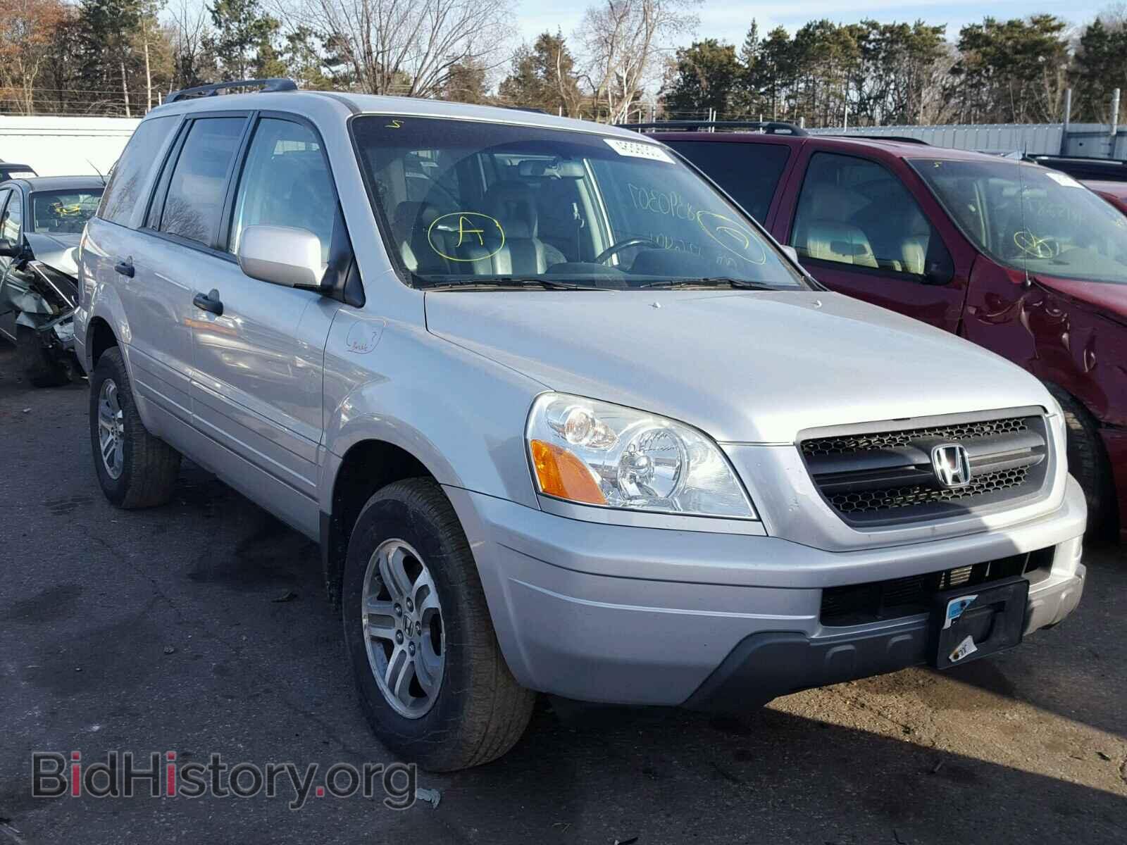 Фотография 5FNYF18535B064663 - HONDA PILOT 2005