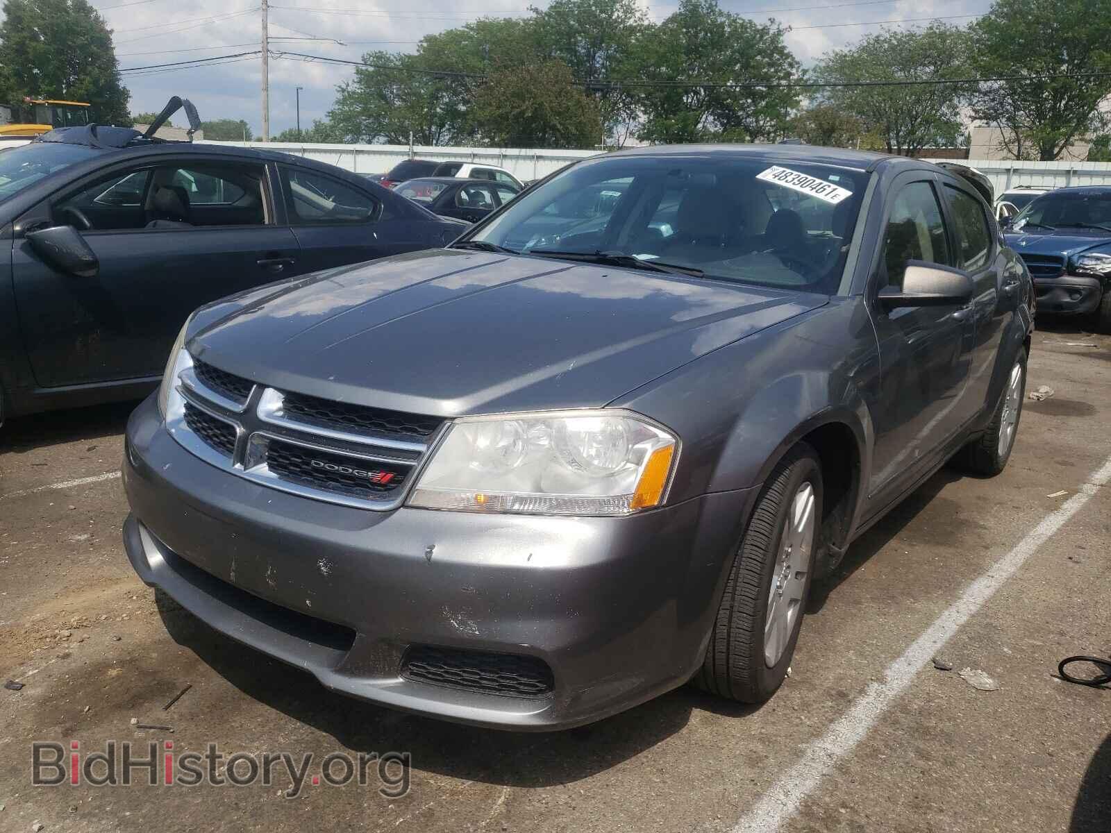 2012 DODGE AVENGER - VIN: 1C3CDZAG5CN264277 - Фото 2