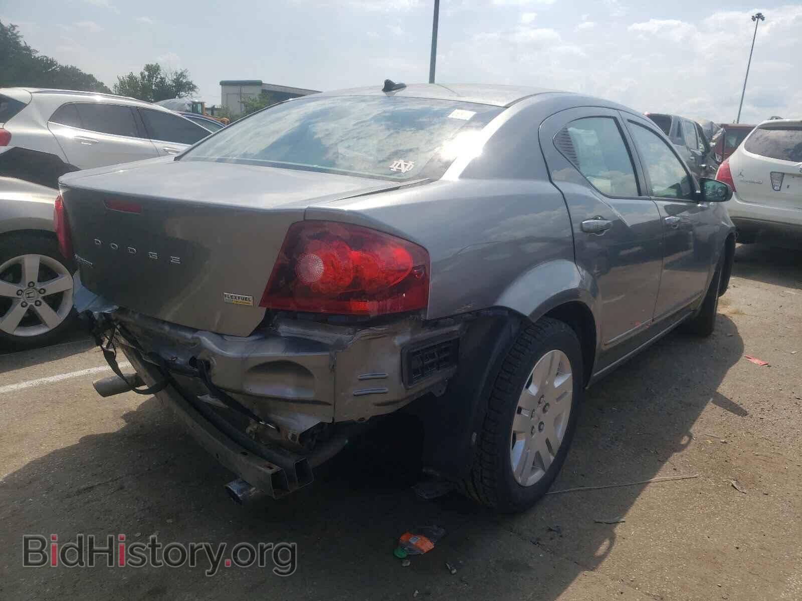 2012 DODGE AVENGER - VIN: 1C3CDZAG5CN264277 - Фото 4