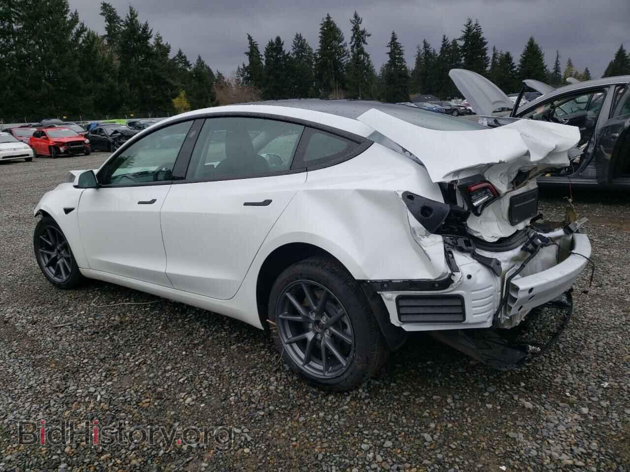 2022 TESLA MODEL 3 - VIN: 5YJ3E1EB5NF363157 - Фото 2