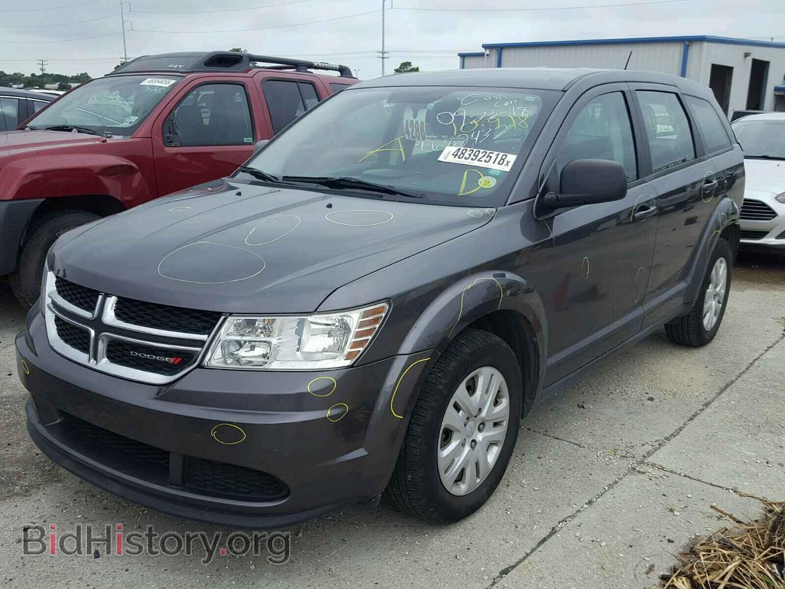 2015 DODGE JOURNEY SE - VIN: 3C4PDCAB9FT632432 - Фото 2