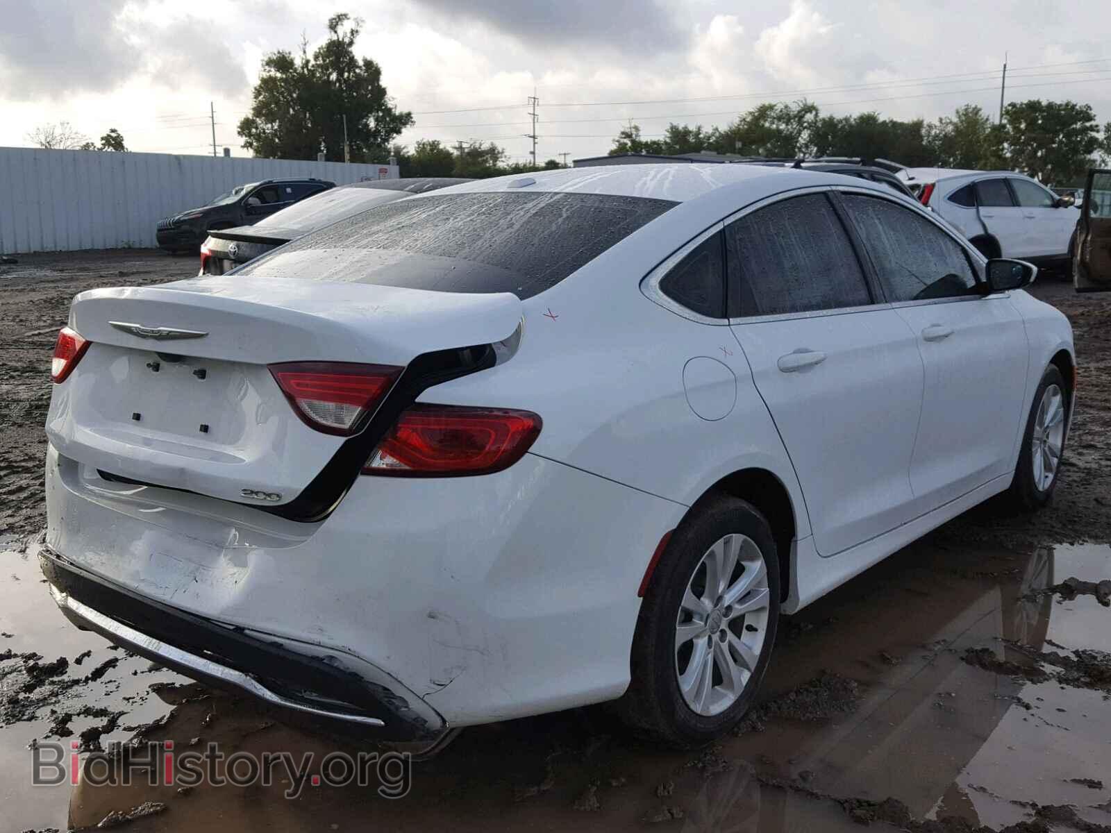 2016 CHRYSLER 200 - VIN: 1C3CCCAB0GN121019 - Фото 4