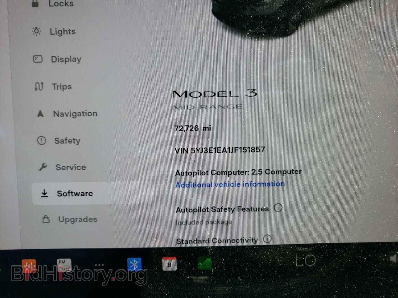 2018 TESLA MODEL 3 - VIN: 5YJ3E1EA1JF151857 - Фото 8