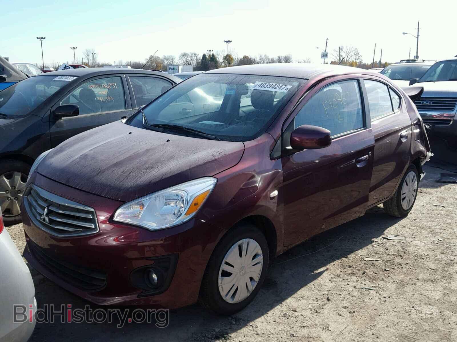 2017 MITSUBISHI MIRAGE - VIN: ML32F3FJ3HHF10967 - Фото 2