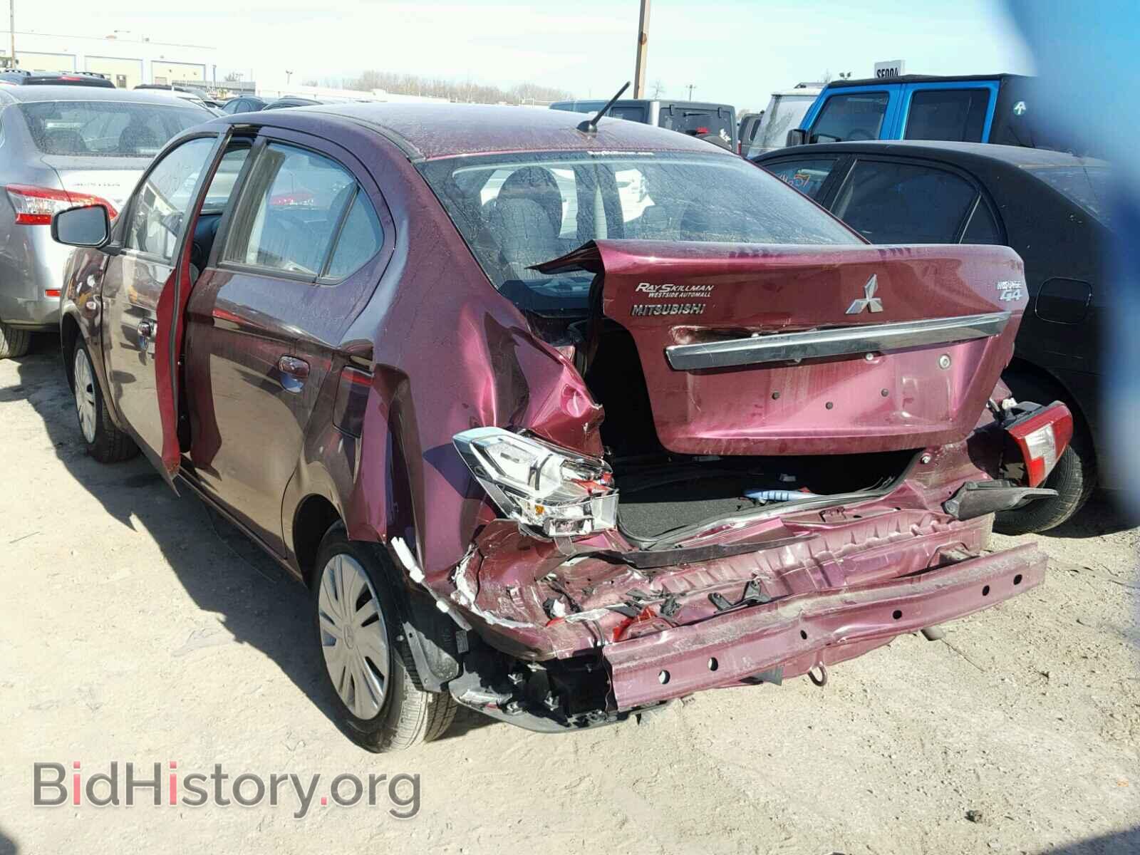 2017 MITSUBISHI MIRAGE - VIN: ML32F3FJ3HHF10967 - Фото 3