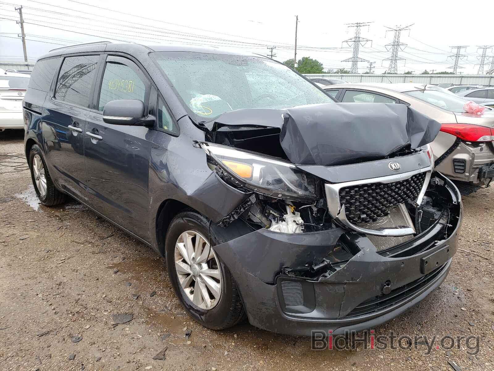 Фотография KNDMB5C12H6240298 - KIA SEDONA 2017