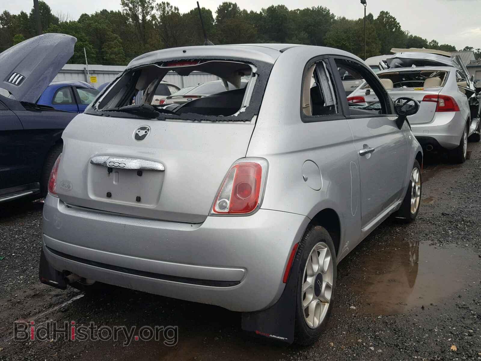 2012 FIAT 500 - VIN: 3C3CFFAR1CT123992 - Фото 4