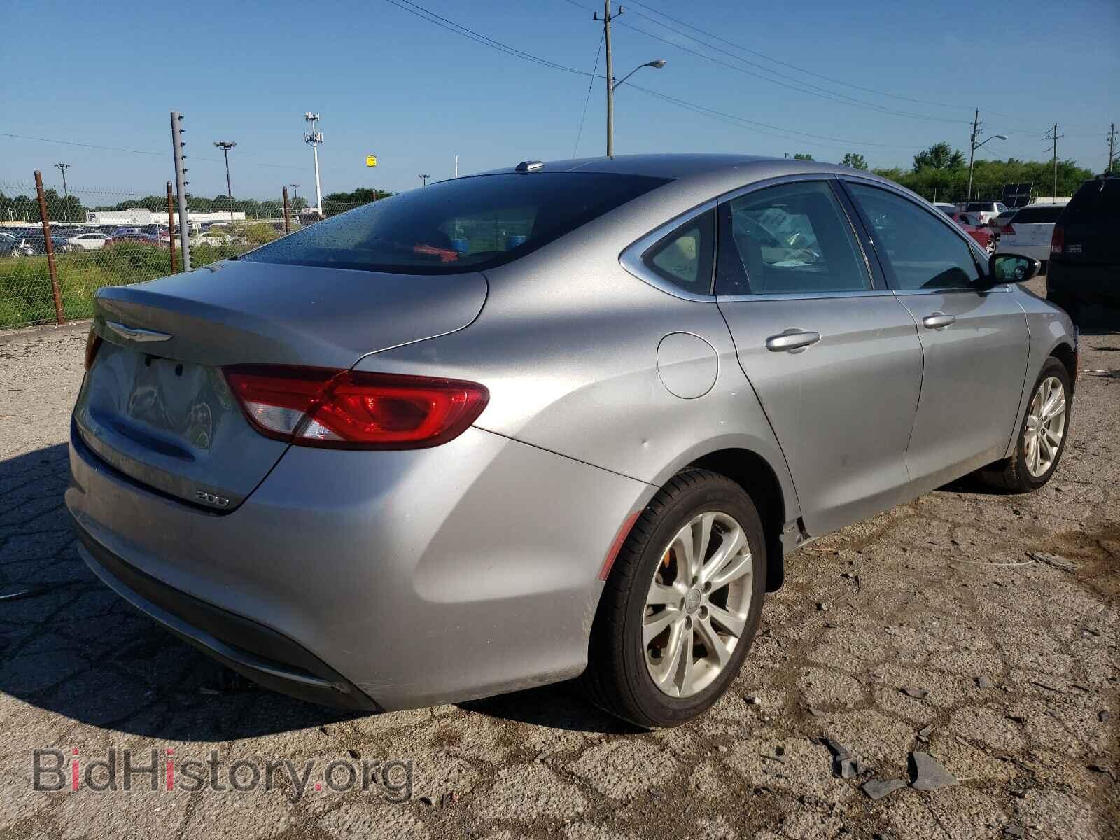 2015 CHRYSLER 200 - VIN: 1C3CCCAB1FN720543 - Фото 4