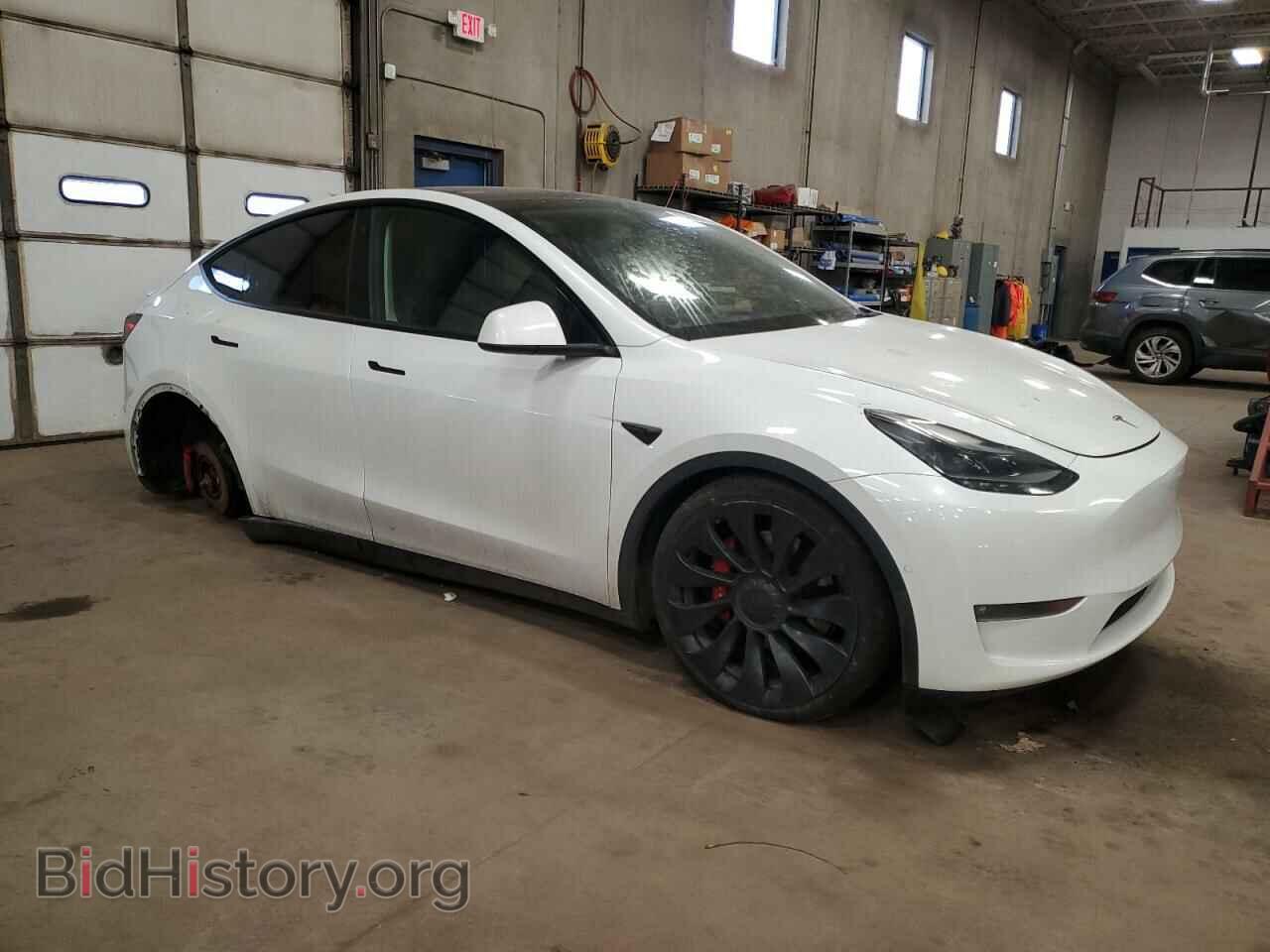 2022 TESLA MODEL Y - VIN: 7SAYGDEF3NF524306 - Фото 4