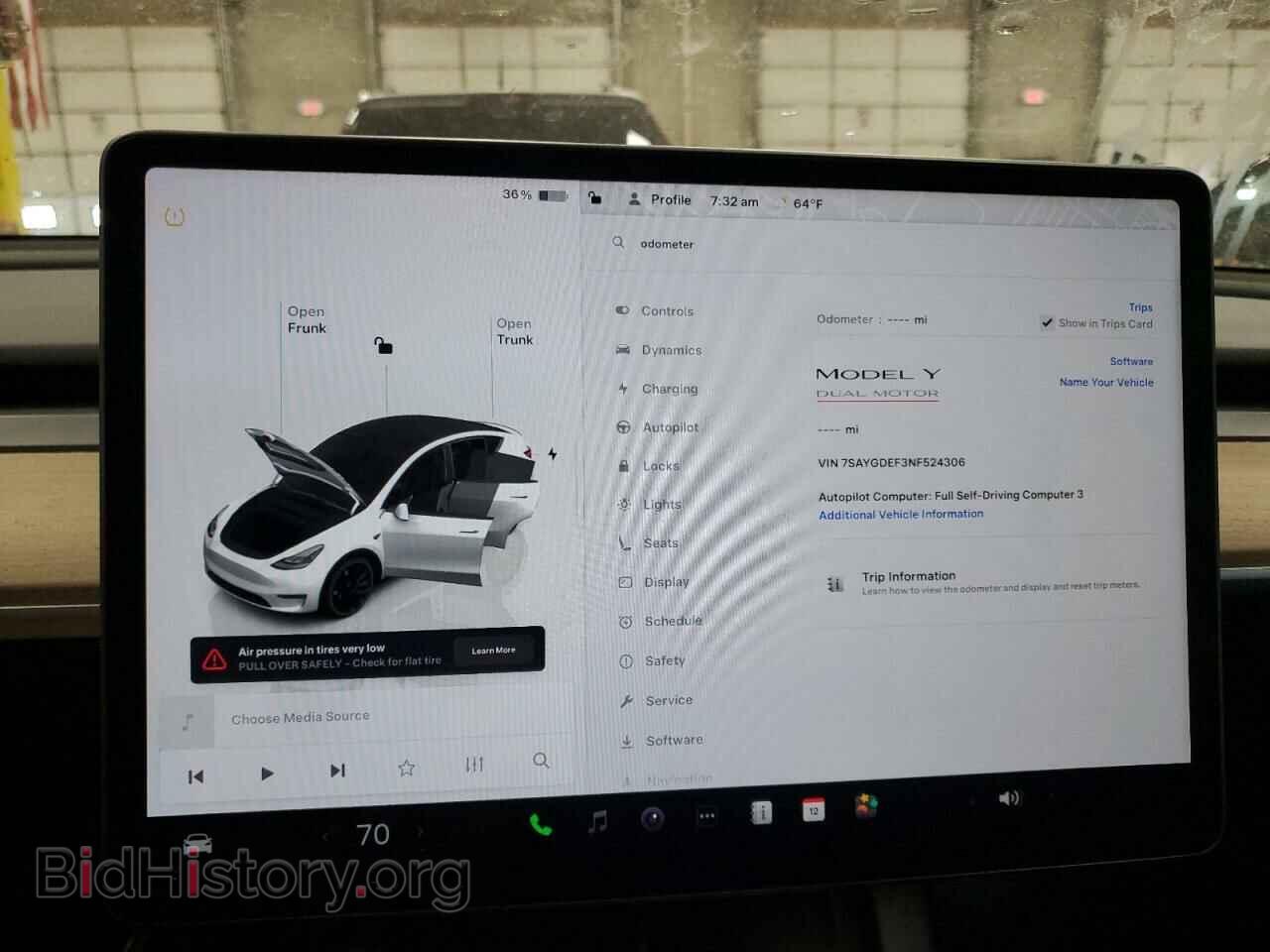 2022 TESLA MODEL Y - VIN: 7SAYGDEF3NF524306 - Фото 9