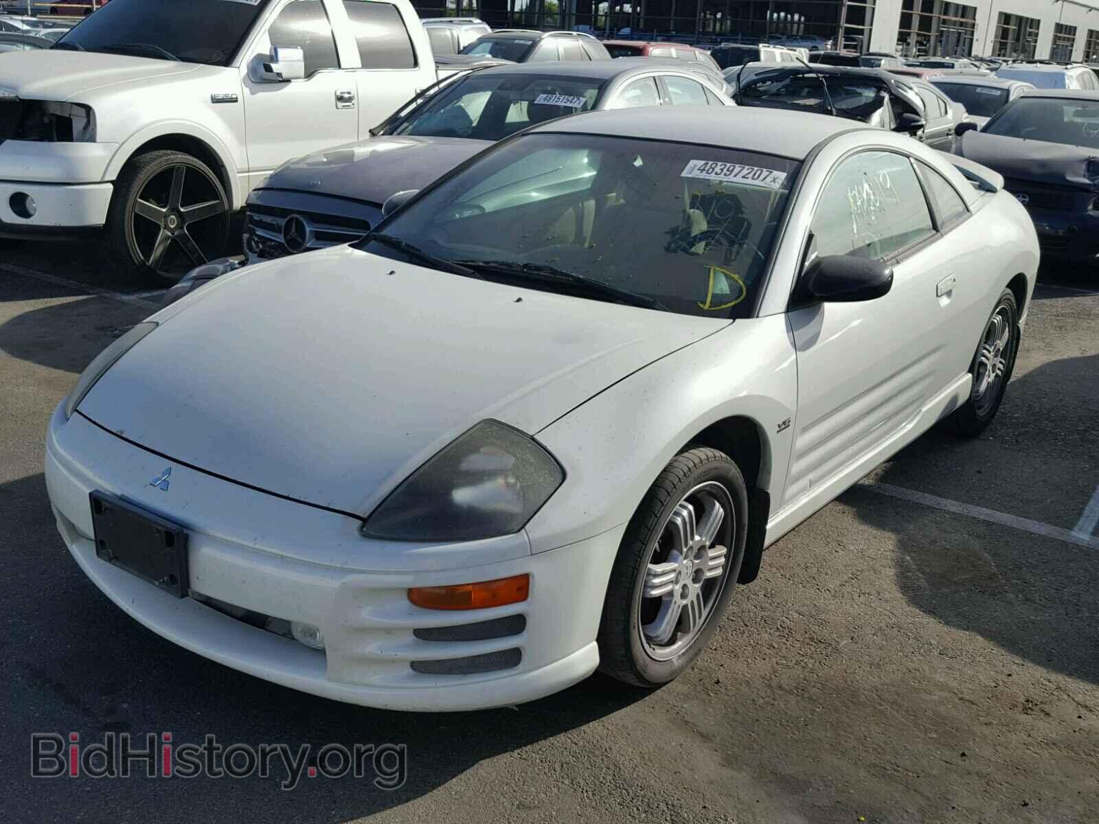 2002 MITSUBISHI ECLIPSE - VIN: 4A3AC84H42E043821 - Фото 2