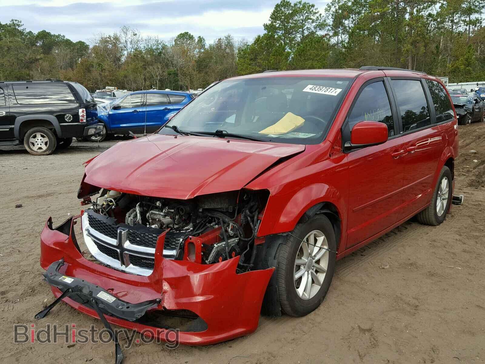 2013 DODGE CARAVAN - VIN: 2C4RDGCG3DR618695 - Фото 2
