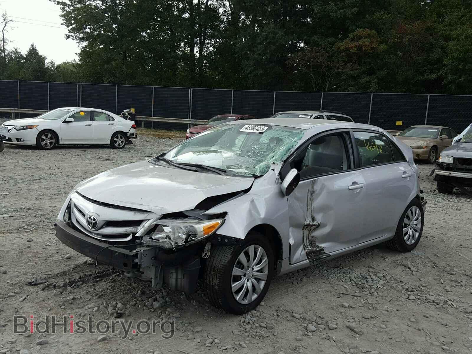 2012 TOYOTA COROLLA BA - VIN: 2T1BU4EE2CC782983 - Фото 2