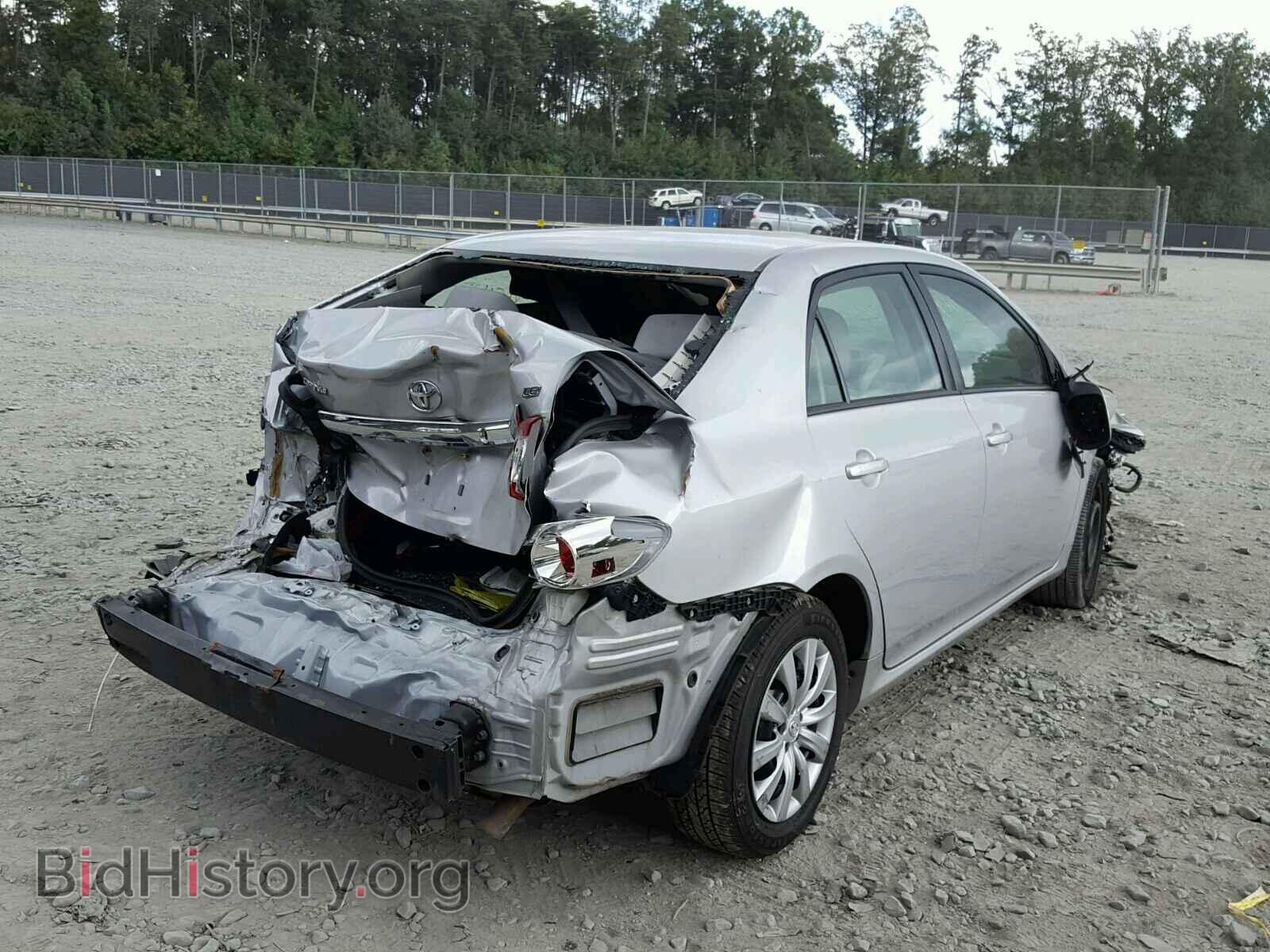2012 TOYOTA COROLLA BA - VIN: 2T1BU4EE2CC782983 - Фото 4