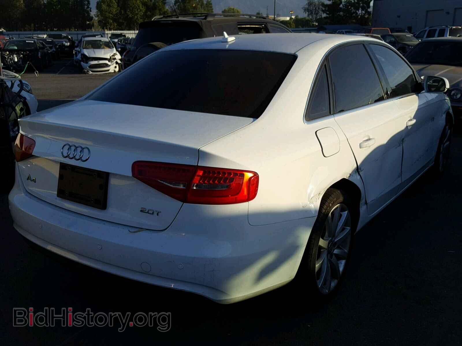 2013 AUDI A4 - VIN: WAUEFAFL8DN008848 - Photo 4