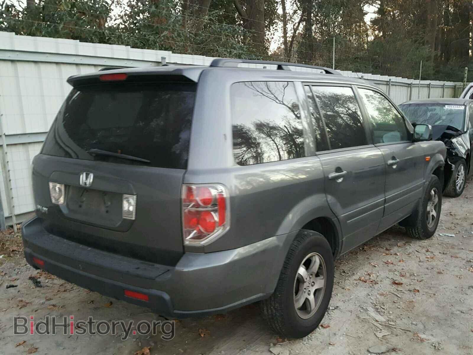 2007 HONDA PILOT - VIN: 5FNYF28637B010197 - Фото 4