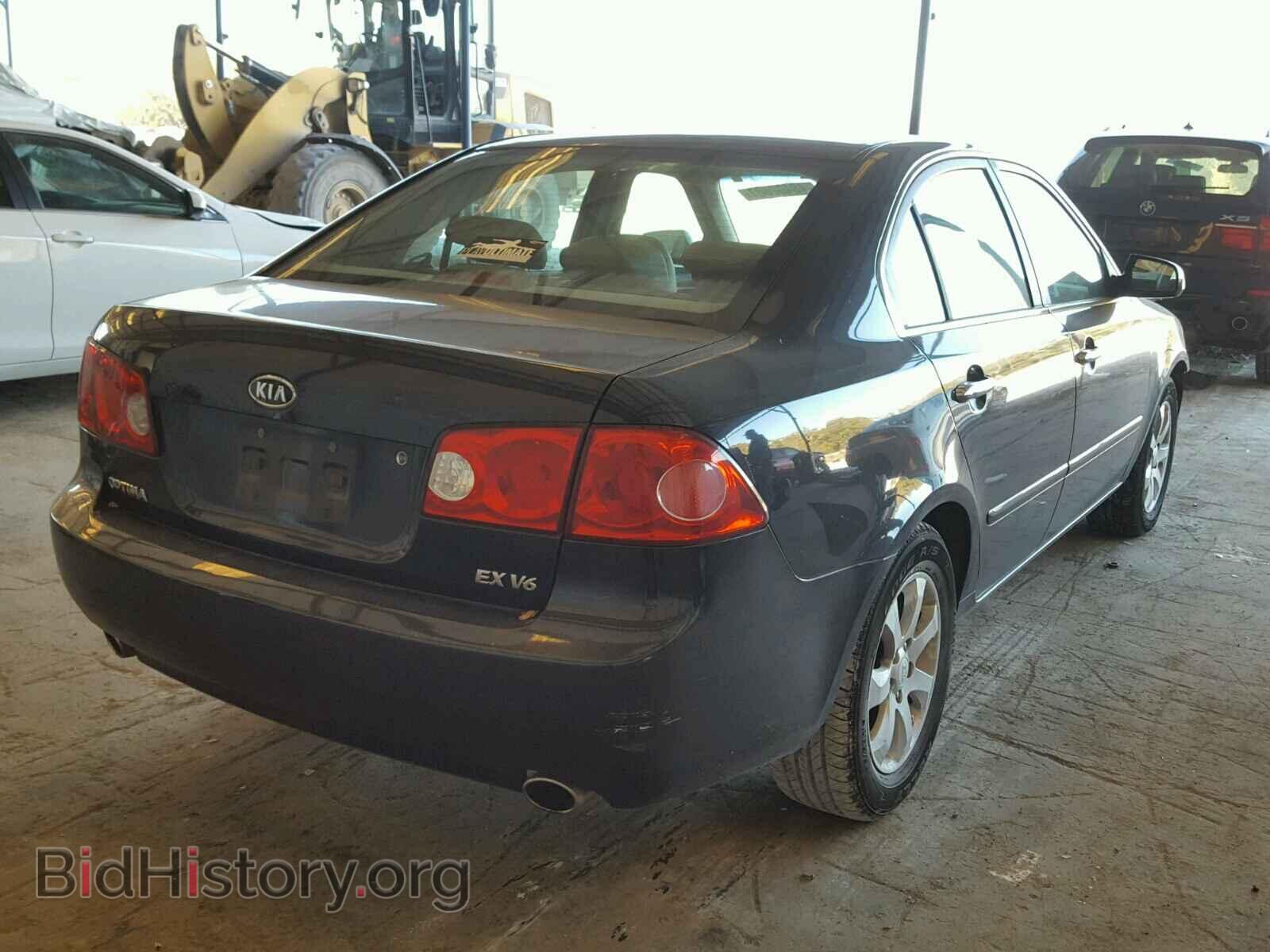 2007 KIA OPTIMA - VIN: KNAGE124275143936 - Фото 4