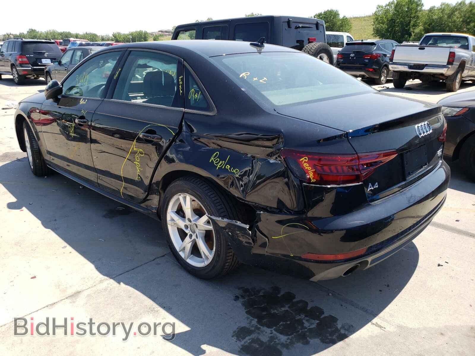 2018 AUDI A4 - VIN: WAUDNAF45JA223467 - Фото 3