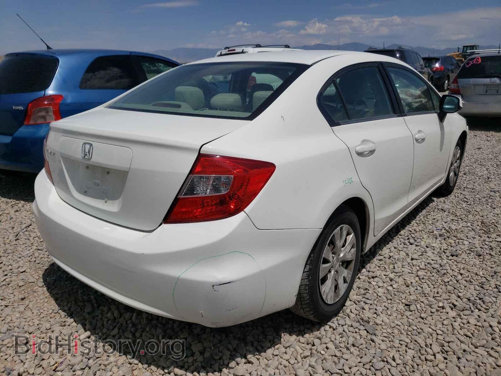 2012 HONDA CIVIC - VIN: 2HGFB2F50CH600151 - Фото 4