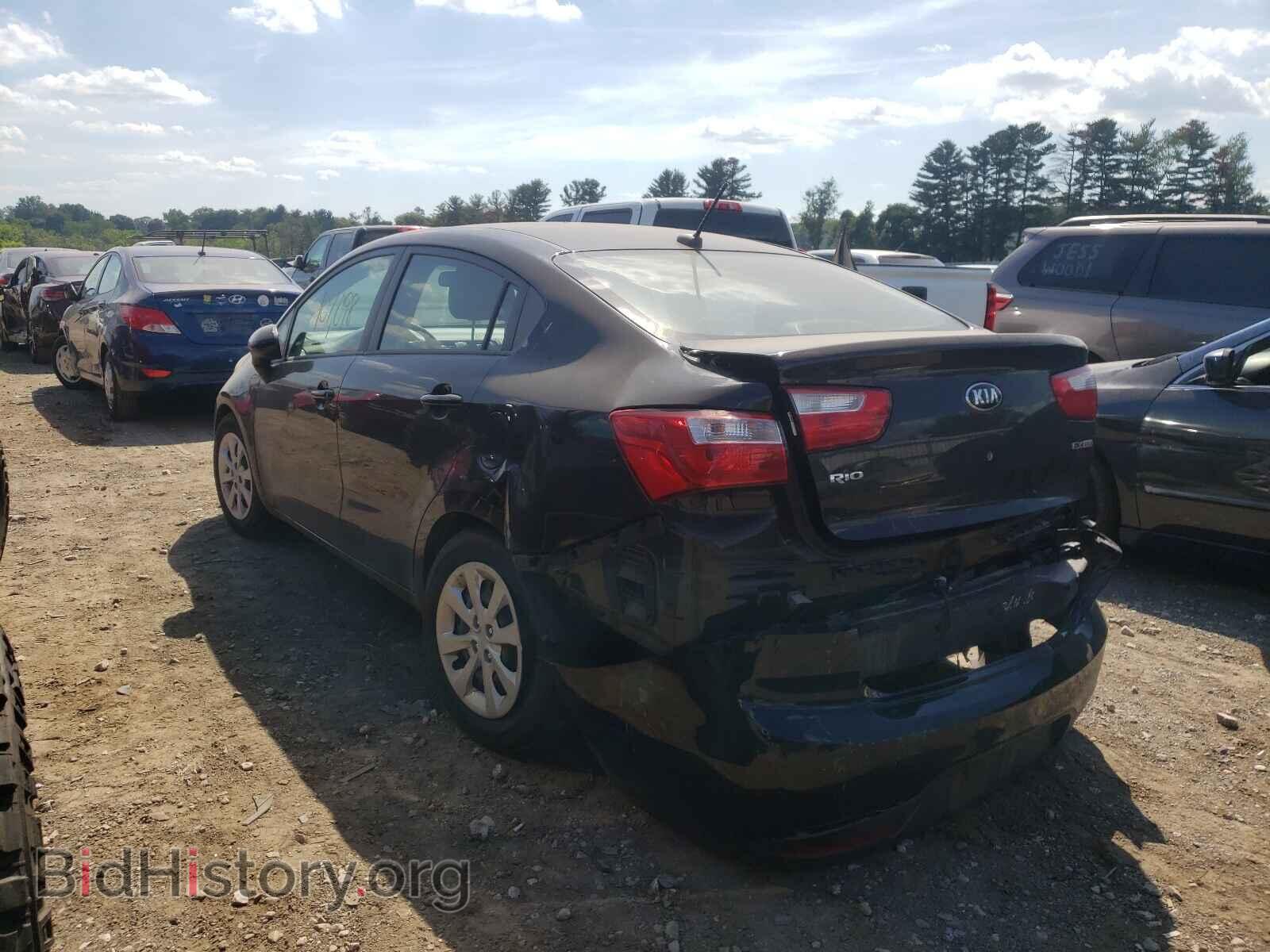 2013 KIA RIO - VIN: KNADN4A36D6318112 - Фото 3