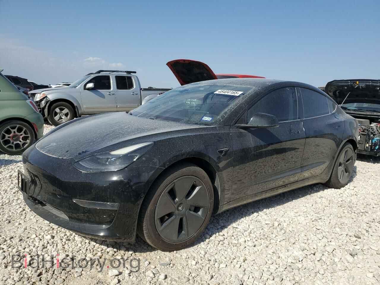 Photo 5YJ3E1EA7MF922973 - TESLA MODEL 3 2021