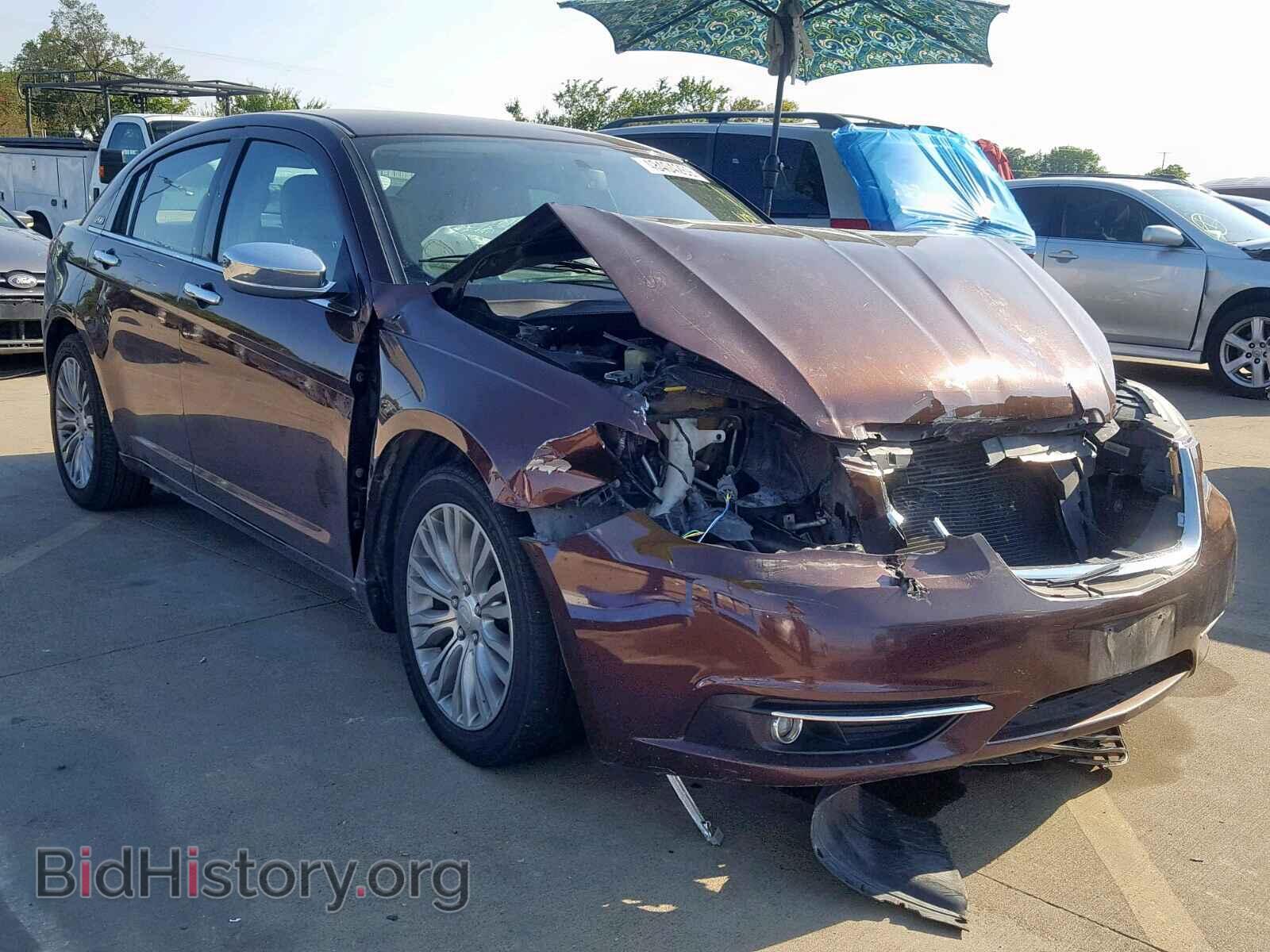 Фотография 1C3CCBCG0CN264002 - CHRYSLER 200 2012